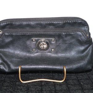 Relic Wristlet Handbag Women Black Faux Leather Purse Clutch Bag